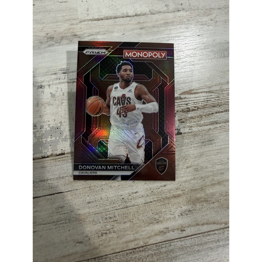 2023-24 Panini Prizm Monopoly Donovan Mitchell Red Prizm /249 #PS10 Cavaliers